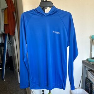 Columbia Blue Long Sleeve Hoodie